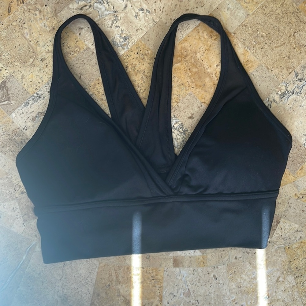 Aerie Black Sports Bra Never Worn